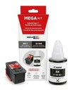 KIT CANON CABEZAL Y TINTA BH-1/GI-190 BK COM/G1110 G1100 G2100 G2110 G3100 G3110 G4100 G4110 0692C004AA SIN GARANTIA