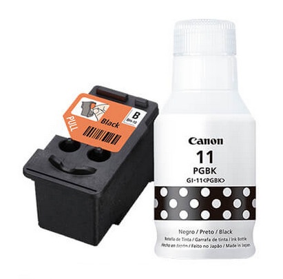 KIT CANON CABEZAL Y TINTA BH-10/GI-11 PGBK COM/G2160 G3160 3418C006AA SIN GARANTIA