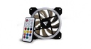 KIT DE VENTILADORES GAME FACTOR FKG400 OPTICAL RGB 120 NEGRO 11 MESES DE GARANTIA
