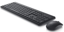KIT TECLADO Y MOUSE DELL KM3322W TEC/ESP INALAMBRICO USB NEGRO 580-AKCU 11M DE GARANTIA
