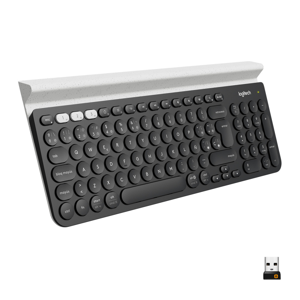 TECLADO BT LOGITECH K780 SLIM NEGRO ESP 920-008026 11M DE GARANTIA