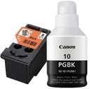 KIT CANON CABEZAL Y TINTA BH-10/GI-10 PGBK COM/GM2010 G6010 GM4010 G7010 3418C005AA SIN GARANTIA
