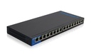SWITCH LINKSYS LGS116 16 PUERTOS GIGABIT 1000MBPS 52 GBITS LGS116 11M GARANTIA