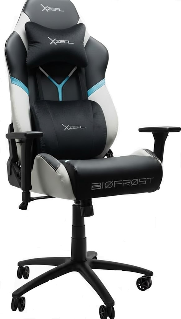 SILLA XZEAL XZ40IS NEGRO/BLANCO ESTRELLA ACERO XZSXZ40IS GARANTIA CON EL FABRICANTE