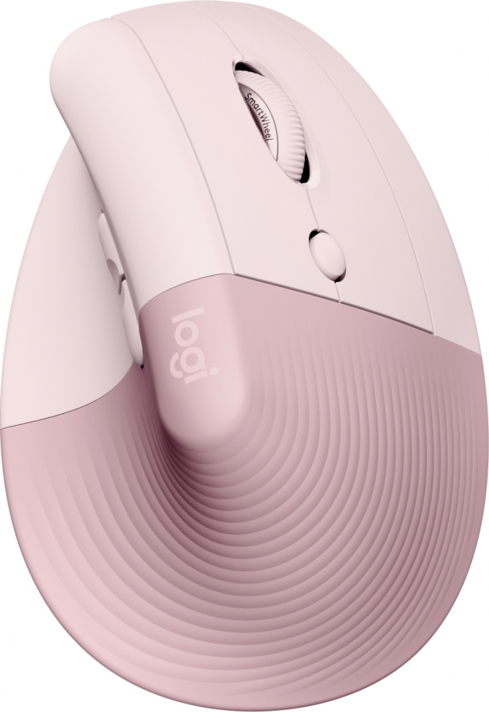 MOUSE LOGITECH LIFT VERTICAL ERGONOMICO INALAMBRICO ROSA 910-006472 11M DE GARANTIA