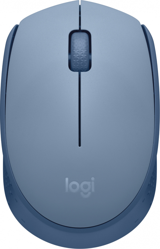 MOUSE LOGITECH M170 INALAMBRICO GRIS AZULADO 910-006863 11M DE GARANTIA