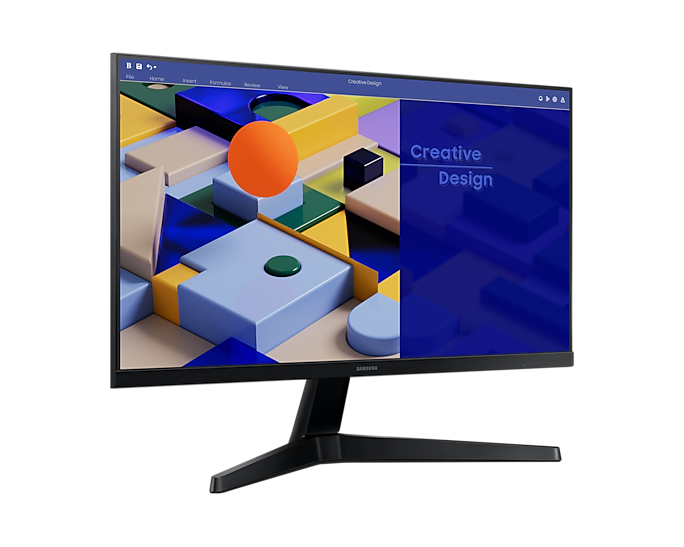 MONITOR SAMSUNG 24" FULL HD FREESYNC 75HZ HDMI VGA LS24C310EALXZX GARANTIA CON FABRICANTE