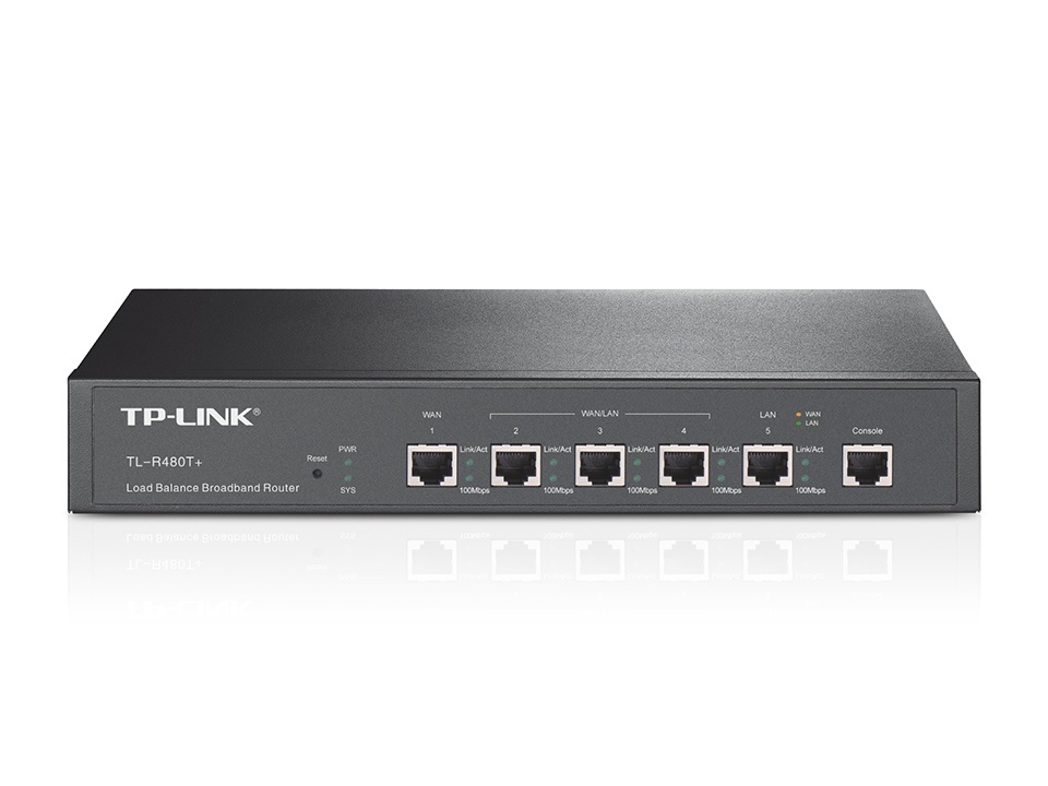 ROUTER TPLINK TL-R480T+ BALANCEADOR 3 PUERTOS LAN 4 PUERTOS WAN 1AÑO DE GARANTIA