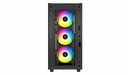 GABINETE DEEPCOOL CH560 NEGRO E-ATX ARGB S/FUENTE CRISTAL R-CH560-BKAPE4-G-1 11M DE GARANTIA