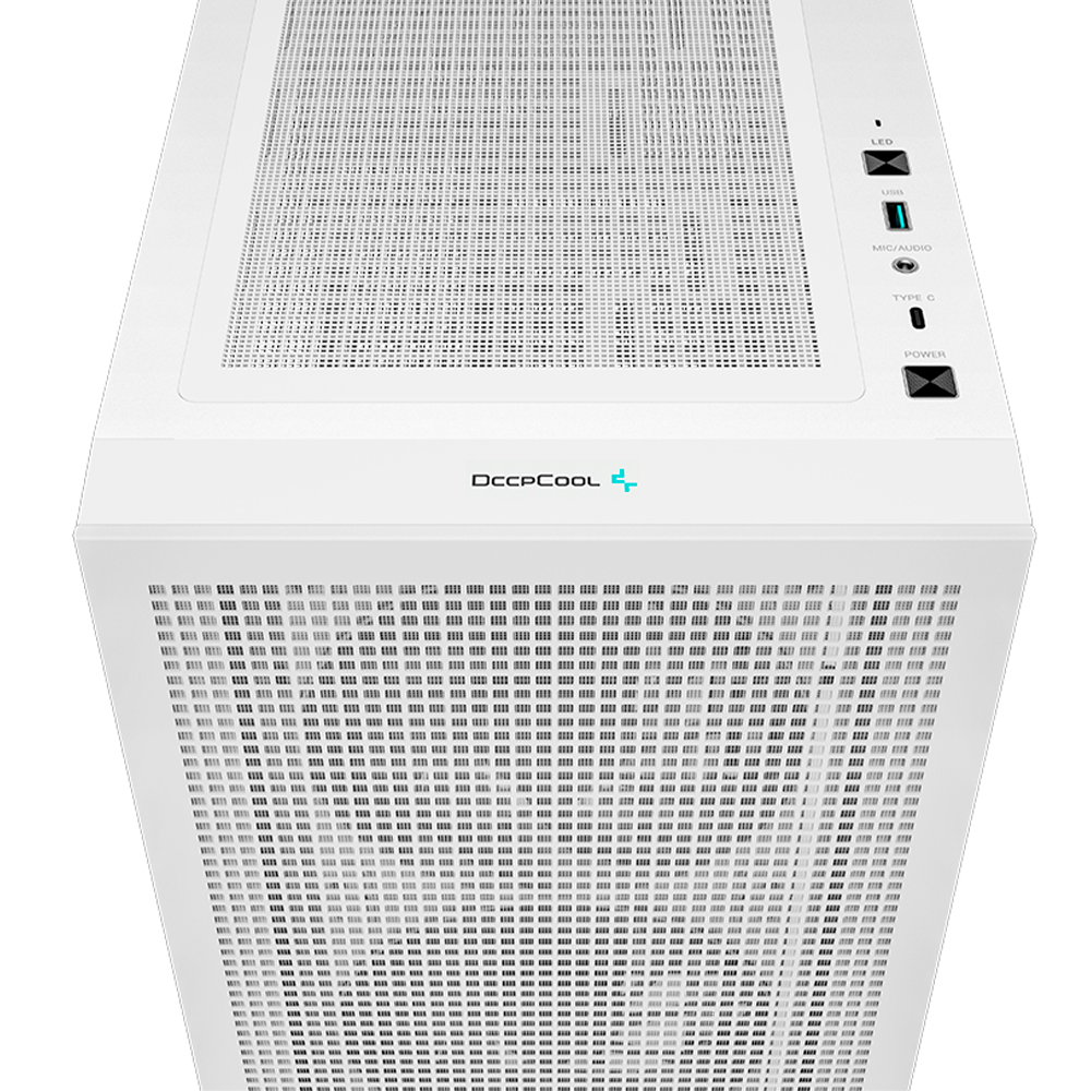 GABINETE DEEPCOOL CH560 DIGITAL BLANCO E-ATX ARGB S/FUENTE CRISTAL R-CH560-WHAPE4D-G-1 11M DE GARANTIA