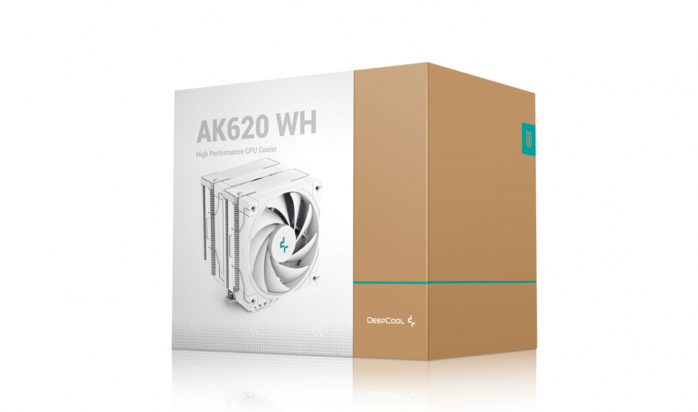 DISIPADOR DEEPCOOL AK620 DIGITAL BLANCO LGA1700/AM5 R-AK620-WHADMN-G 11M DE GARANTIA