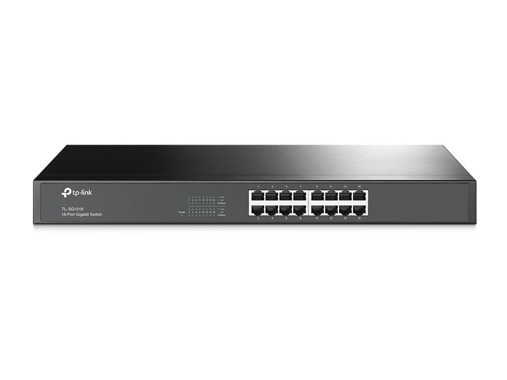 SWITCH TPLINK TL-SG1016 16PTS GIGABIT 10/100/1000MBPS TL-SG1016 11M DE GARANTIA