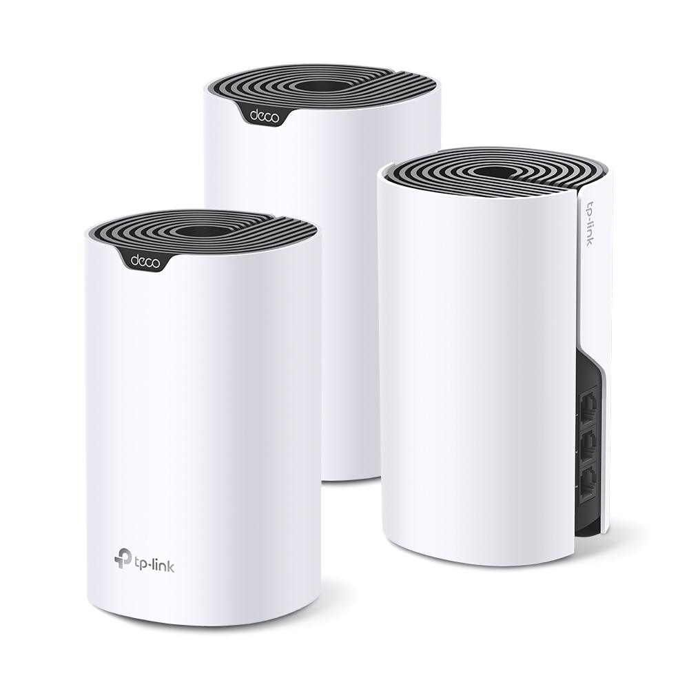 ROUTER TPLINK MESH DECO S7 (3PACK) WIFI DUAL BANDA 1 AÑO DE GARANTIA