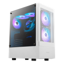 GABINETE GAMDIAS TALOS E3 MESH BLANCO ATX ARGB S/FUENTE CRISTAL 11M DE GARANTIA