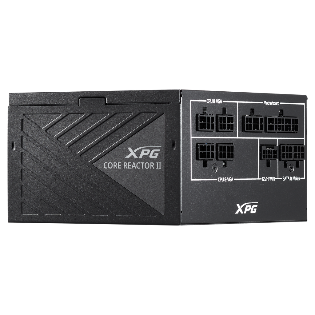 FUENTE ADATA XPG CORE REACTOR II 850W GOLD FULL MOD COREREACTORII850G-BKCUS 11M DE GARANTIA