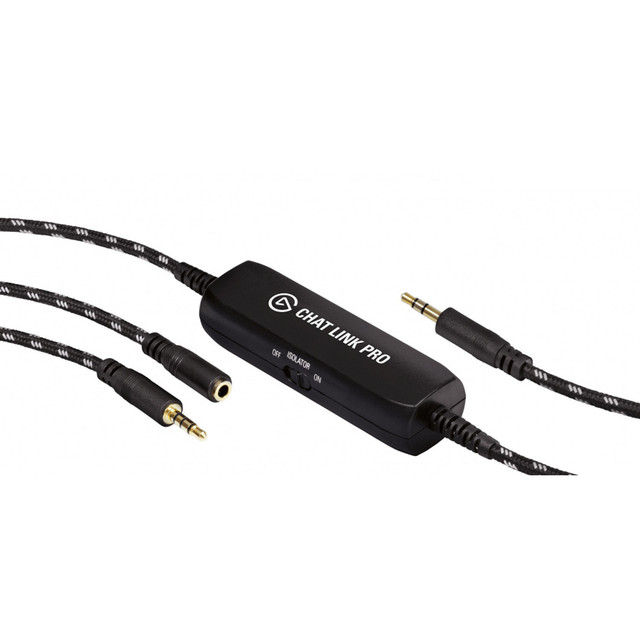 CABLE ELGATO CHAT LINK PRO 3.5MM NEGRO 10GBC9901 11M DE GARANTIA-2