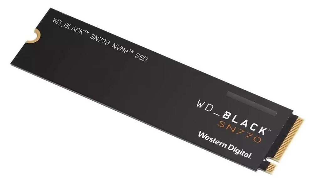 SSD WD BLACK SN770 NVME 2TB PCI EXPRESS 4.0 M2 WDS200T3X0E 1AÑO DE GARANTIA