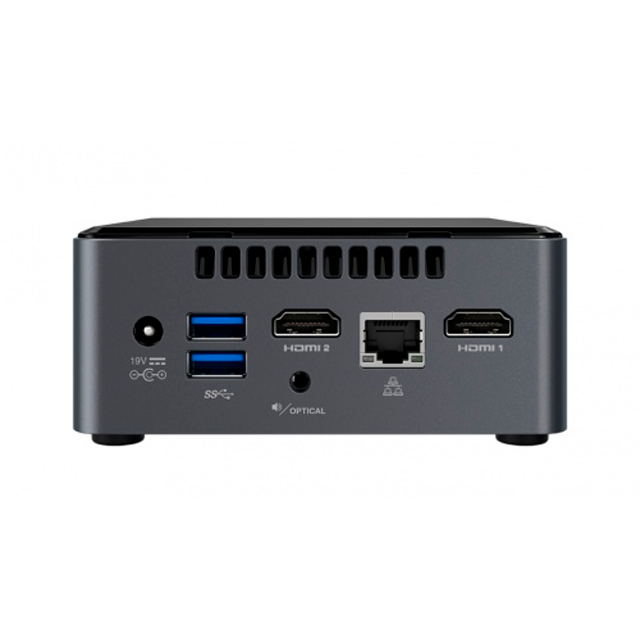 MINI PC INTEL NUC CELERON J4005 2.7GHZ SODDR4 HDMI (BAREBONE) BOXNUC7CJYHN SIN CABLE DE ALIMENTACION 11M DE GARANTIA