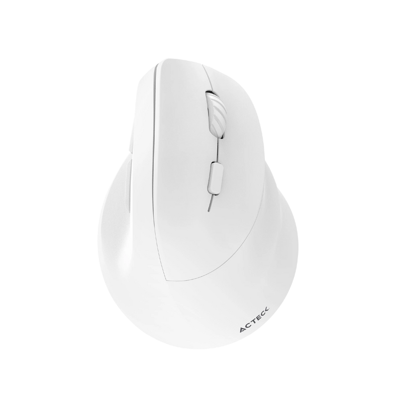 MOUSE ACTECK ERGONOMICO VIRTUOSO FITT PRO MI520 BLANCO USB/BLUETOOTH AC-936231 3M DE GARANTIA