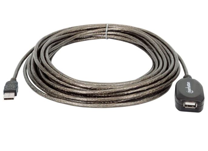 CABLE USB MANHATTAN 10M NEGRO 151573 1M DE GARANTIA