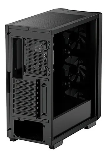 GABINETE DEEPCOOL CC560 V2 NEGRO ATX LED S/FUENTE CRISTAL R-CC560-BKGAA4-G-2 11M DE GARANTIA