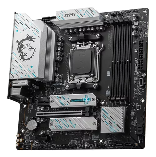 MB MSI B650M GAMING PLUS AMD DDR5 256GB M-ATX WIFI HDMI DP B650M GAMING PLUS WIFI 12M DE GARANTIA