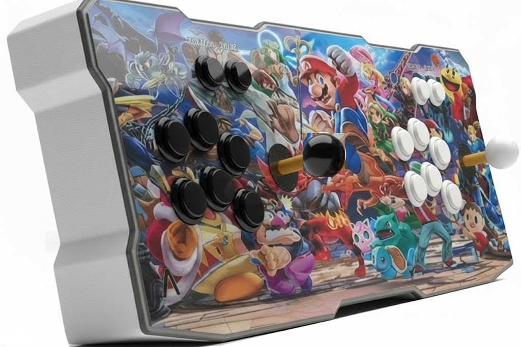 CONSOLA TABLERO AION 2P-M3 MARIO SMASH BROOS CON 6600 JUEGOS ARCADE 3D MULTIJUGADOR CONEXION HDMI VGA 3M DE GARANTIA