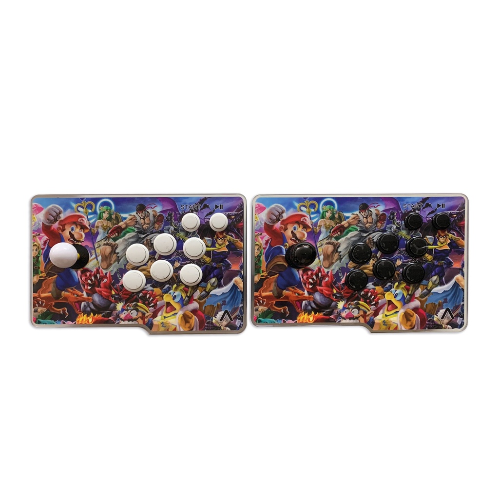 CONSOLA TABLERO AION 1P-M3 MARIO SMASH BROOS DOBLE CON 6600 JUEGOS ARCADE 3D CONEXIÓN WIFI HDMI USB 3M DE GARANTIA