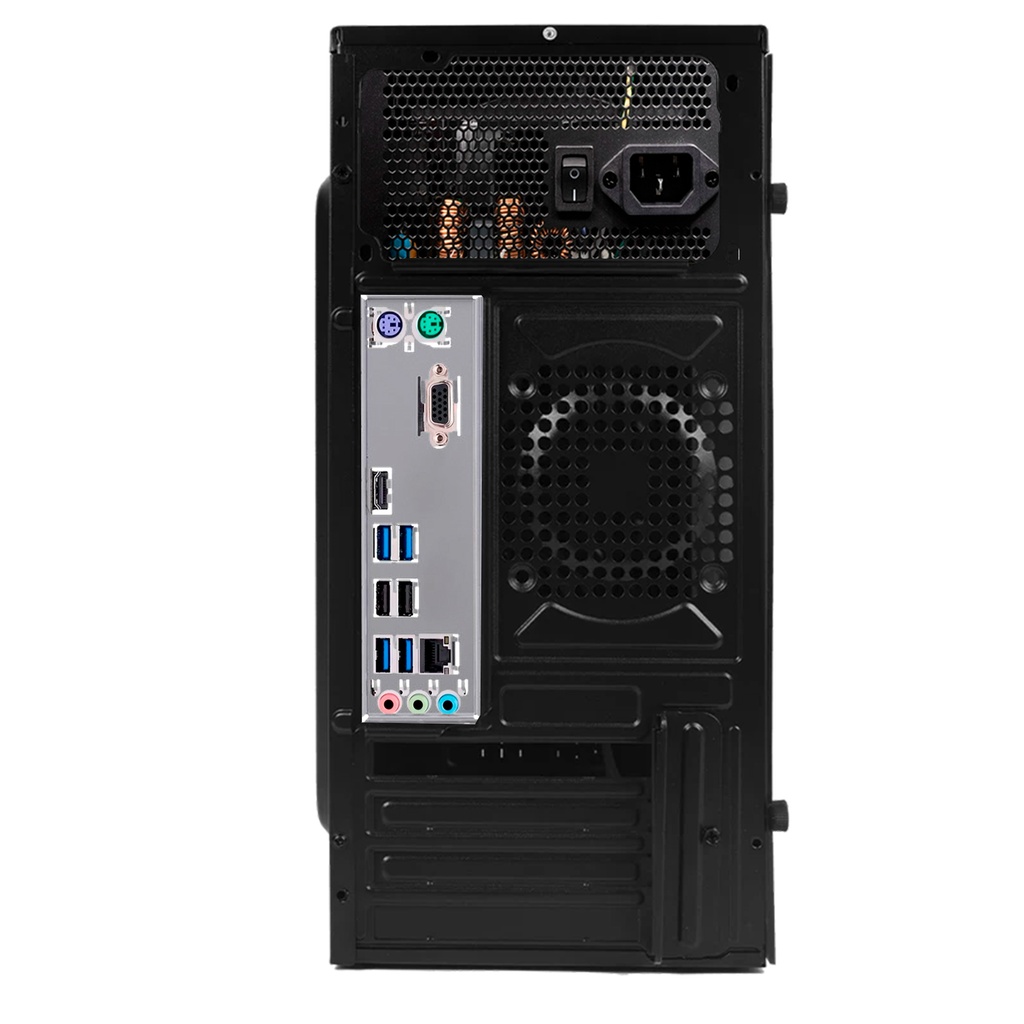 PC GAMER GRIZZLY INTEL CORE I5 12400F 4.4GHZ RTX3060 16GB NV2 1 TB WIFI BT PG-068 UN AÑO DE GARANTIA