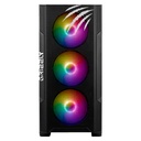 PC GAMER GRIZZLY INTEL CORE I5 12400F 4.4GHZ RTX3060 16GB NV2 1 TB WIFI BT PG-068 UN AÑO DE GARANTIA