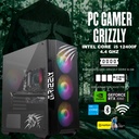 PC GAMER GRIZZLY INTEL CORE I5 12400F 4.4GHZ RTX3060 16GB NV2 1 TB WIFI BT PG-068 UN AÑO DE GARANTIA