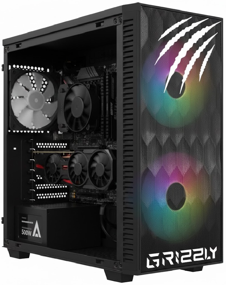 PC GRIZZLY INTEL CORE I5 11400 3.6GHZ 16GB SSD 500 WIFI PG-INTEL064 UN AÑO DE GARANTIA