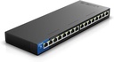 SWITCH LINKSYS LGS116P 16PTS GIGABIT 10/100/1000/10G  LGS116P 52 GBITS 11M DE GARANTIA