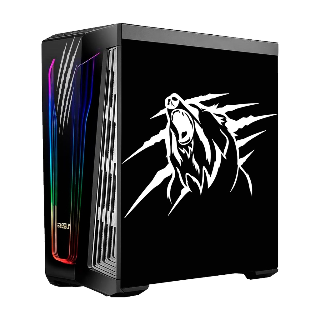 PC GAMER GRIZZLY AMD RYZEN 5 8500G 3.5GHZ 32GB RX6750XT NV2 2TB WIFI BT PG-AMD054 UN AÑO DE GARANTIA
