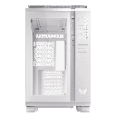 GABINETE ASUS TUF GAMING GT502 MIDTOWER ATX WHITE CRISTAL TEMPLADO 90DC0093-B08000 SIN GARANTIA