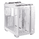 GABINETE ASUS TUF GAMING GT502 MIDTOWER ATX WHITE CRISTAL TEMPLADO 90DC0093-B08000 SIN GARANTIA