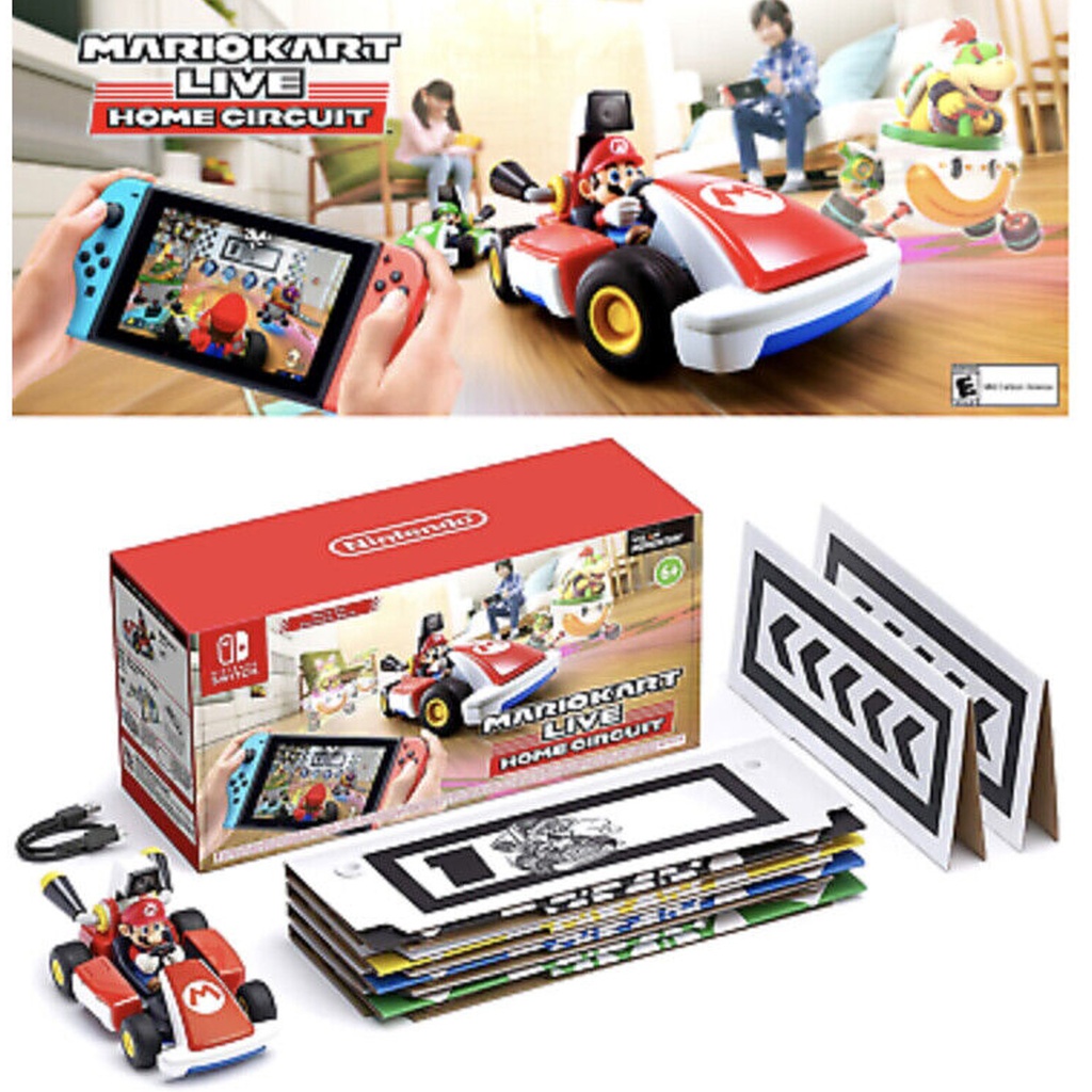 REMATE MARIO KART LIVE NINTENDO HOME CIRCUIT MARIO SET P/NINTENDO SWITCH HAC-A-RMAAA 1M DE GARANTIA