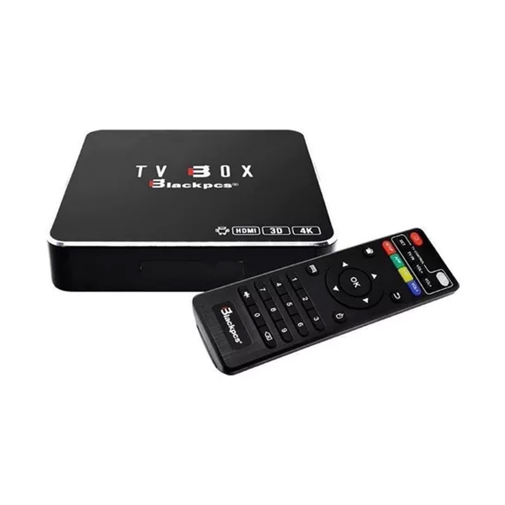REMATE TVBOX BLACKPCS 4K 3D EO104K-BL 1M DE GARANTIA