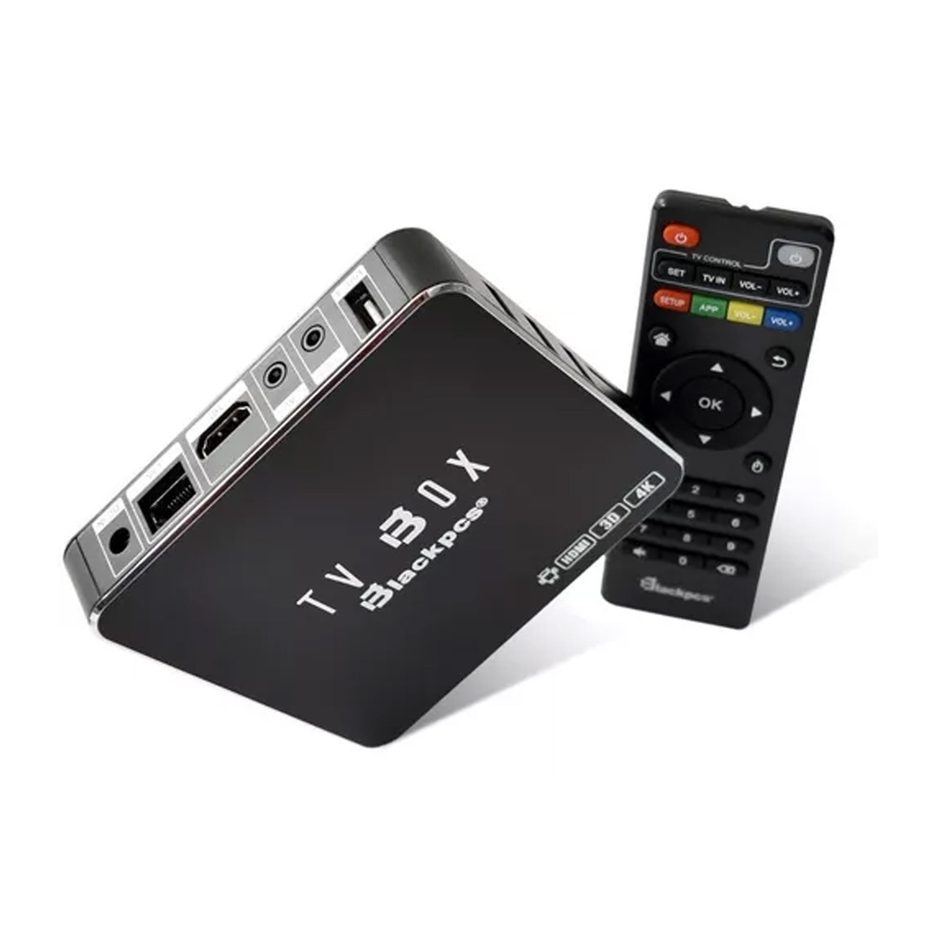 REMATE TVBOX BLACKPCS 4K 3D EO104K-BL 1M DE GARANTIA
