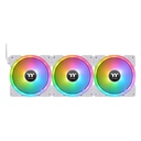 CAJA ABIERTA VENTILADOR THERMALTAKE SWAFAN EX14 RGB PREMIUM EDITION BLANCO 3 PACK CL-F162-PL14SW-A 11M DE GARANTIA