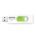 MEMORIA USB ADATA UV320 32GB 3.2 BLANCO/VERDE AUV320-32G-RWHGN 11M DE GARANTIA