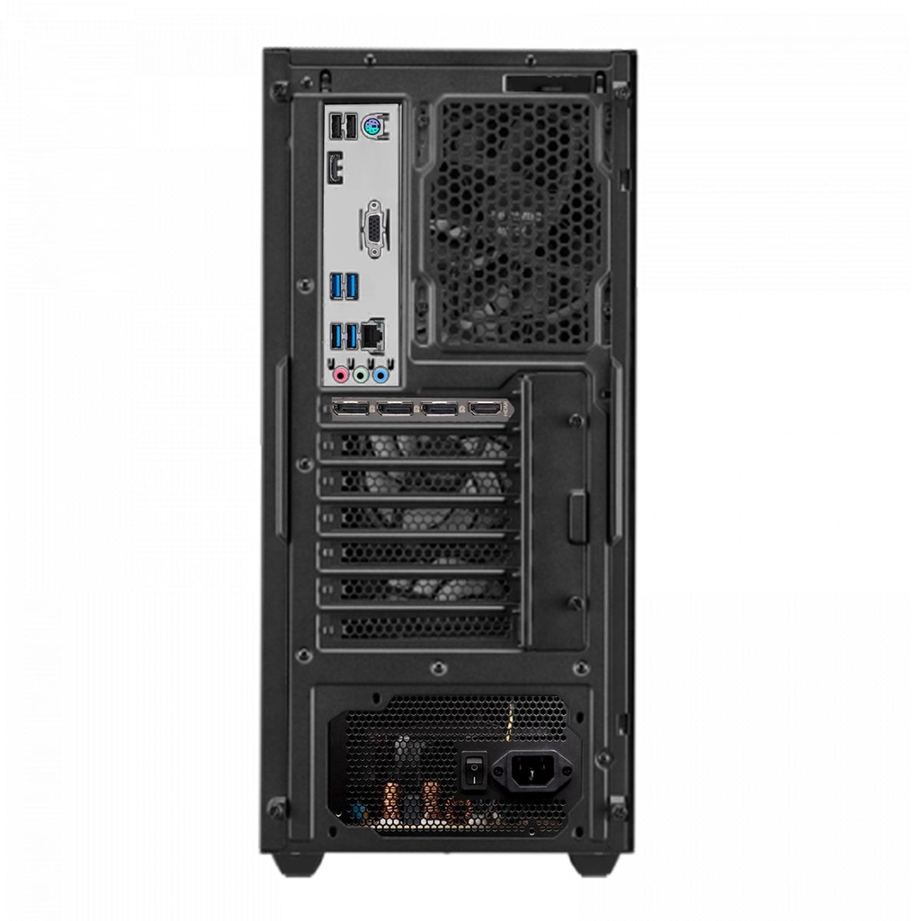 PC GAMER GRIZZLY AMD RYZEN 7 5700X 4.4GHZ RTX4060 32GB NV2 1 TB WIFI BT PG-AMD054 UN AÑO DE GARANTIA
