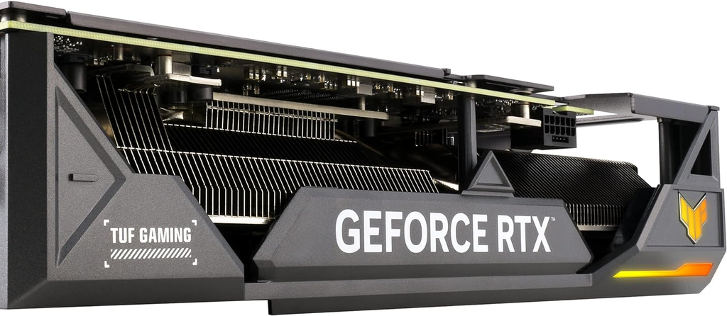 TVIDEO ASUS TUF GAMING RTX4070TI OC 12GB GDDR6X HDMI DP TUF-RTX4070TI-O12G-GAMING 1AÑO DE GARANTIA