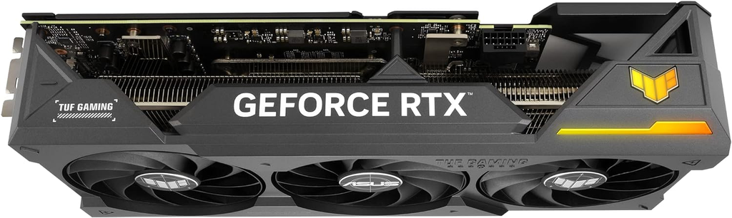TVIDEO ASUS TUF GAMING RTX4070TI OC 12GB GDDR6X HDMI DP TUF-RTX4070TI-O12G-GAMING 1AÑO DE GARANTIA