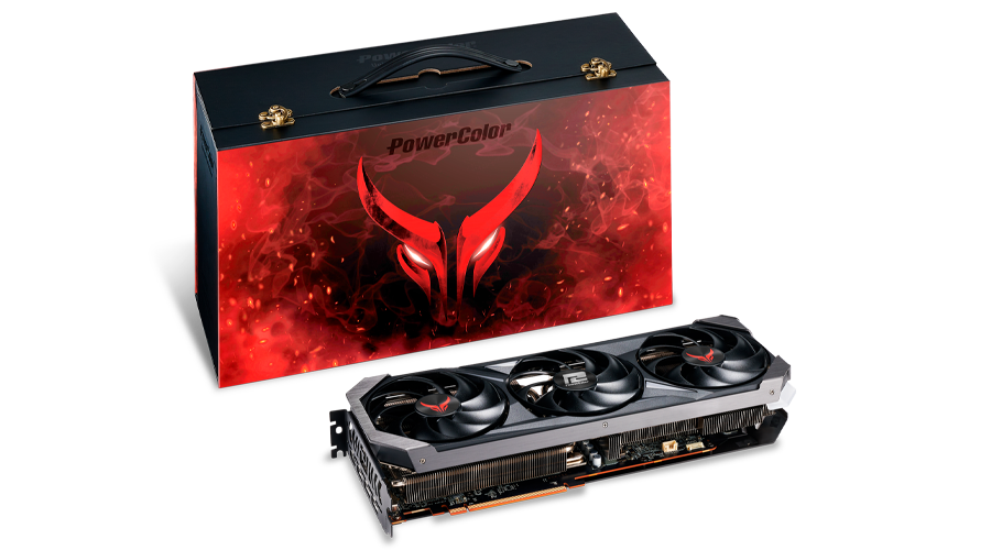 TVIDEO POWERCOLOR RX7800XT RED DEVIL 16GB  RX 7800 XT 16G-E/OC/LIMITED 11M DE GARANTIA