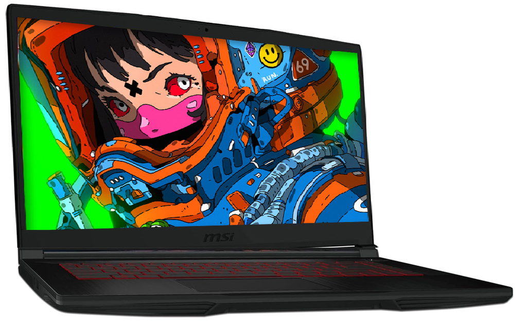 LAPTOP MSI THIN CORE I5 12450H 1TB SSD 8GB DDR4 15.6" FHD W11H NEGRO RTX 2050 GAMING GF63 12UCX-898US 1AÑO DE GARANTIA