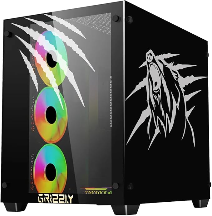 PC GAMER GRIZZLY INTEL CORE I5 14400 4.7GHZ RTX4060 32GB NV2 1 TB WIFI BT PG-INTEL072 UN AÑO DE GARANTIA
