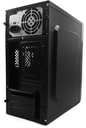 GABINETE XCASE JET BLUE  M-ATX NEGRO C/FUENTE 450W METAL GABJETBLUE1 1M DE GARANTIA