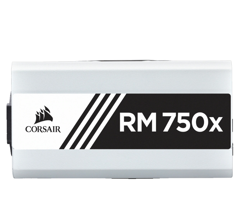 FUENTE CORSAIR 750W REF 80 PLUS GOLD RM750X MODULAR BLANCA CP-9020187-NA/RF 3 MESES DE GARANTIA