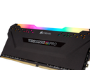 RAM CORSAIR DDR4 VENGEANCE 16GB 3600 NEGRO RGB PRO CMW16GX4M1Z3600C18 1AÑO DE GARANTIA